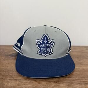 Vintage Toronto Maple Leafs American Needle Hat Blue Grey NHL 7 1/4 Men’s